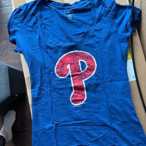 Philadelphia Phillies Blue Logo Tee